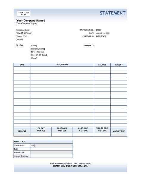 Enstatement Of Services Rendered Template