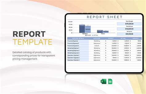 Enstatus Report Template Excel