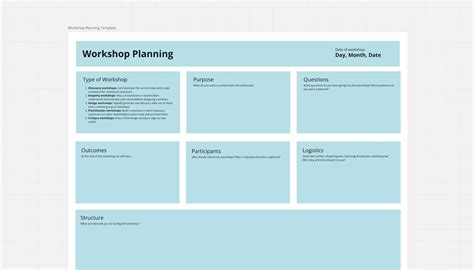 Enstrategic Planning Workshop Template