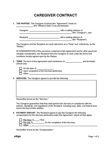 Ensurrogate Contract Template