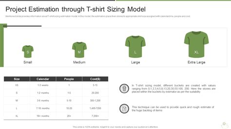 Ent Shirt Sizing Estimation Template Excel