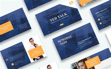 Ented Talk Google Slides Template