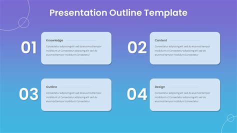 Entemplate For Presentation Outline