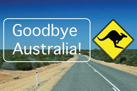 entering and leaving australia