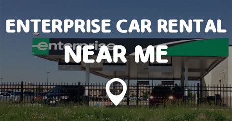 enterprise car rental near me open on sunday