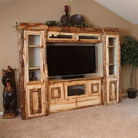 Entertainment Centers Rustic
