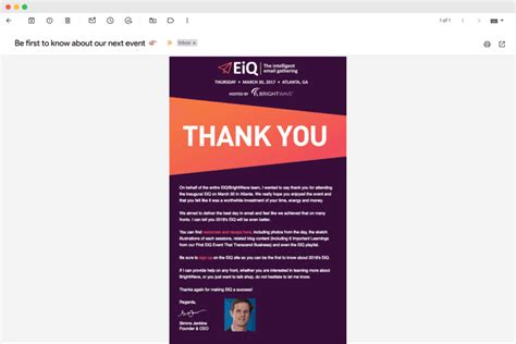 Enthank You For Registering Email Template