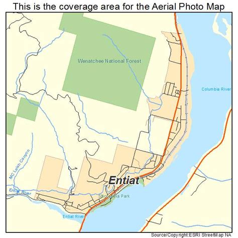 Entiat Washington Map