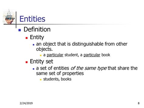 entity meaning in form