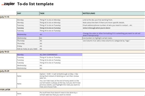 Ento Do List Google Template