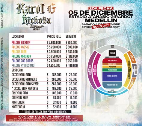 entradas concierto karol g medellin