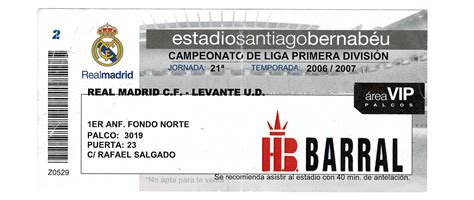 entradas partido de fútbol real madrid