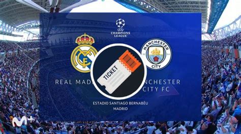 entradas real madrid manchester city