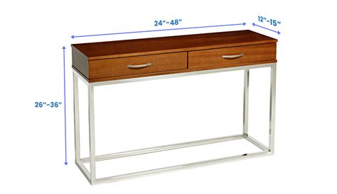 Entrance Hall Table Size