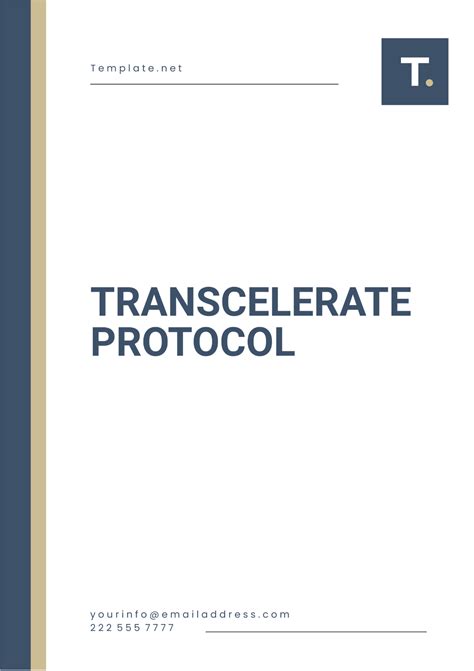 Entranscelerate Protocol Template