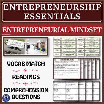 entrepreneurship mindset classes