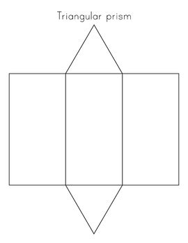 Entriangular Prism Template