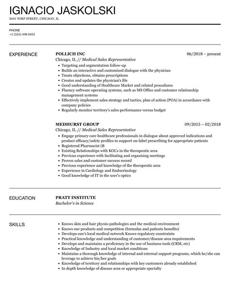 Medical Device Sales Cover Letter Example Cover Letter