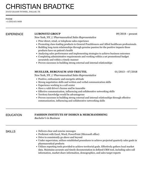 Sales Resume Template 24+ Free Word, PDF Documents