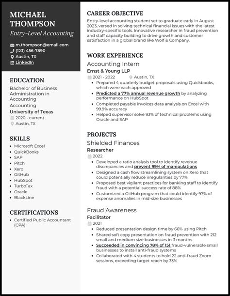 Free Collection 60 Entry Level Resume Template 2019 Free