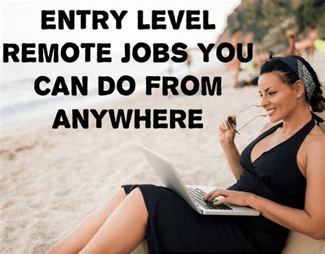 40 Legit EntryLevel Work from Home Jobs (With images