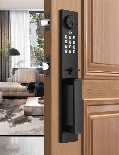 Entry Door Hardware With Keypad