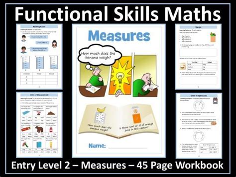 Entry Level 2 Functional Maths Worksheets