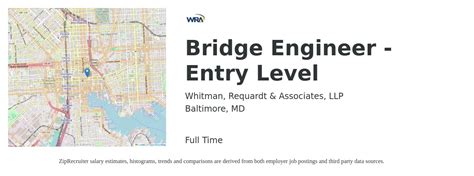 entry level bridge engineer salary