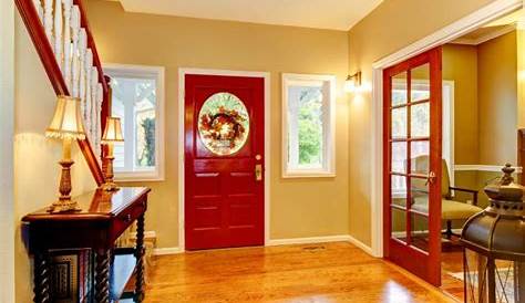 How to Feng Shui your Entry | Foyer decor entryway, Painted log home