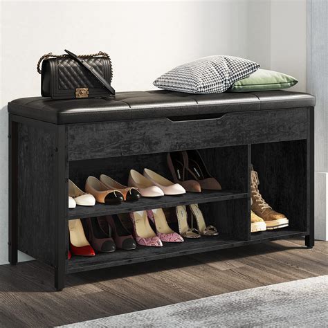 Entryway Bench Shoe Shelf
