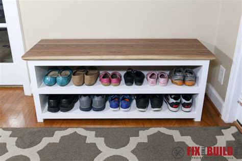 Entryway Shoe Bench Diy