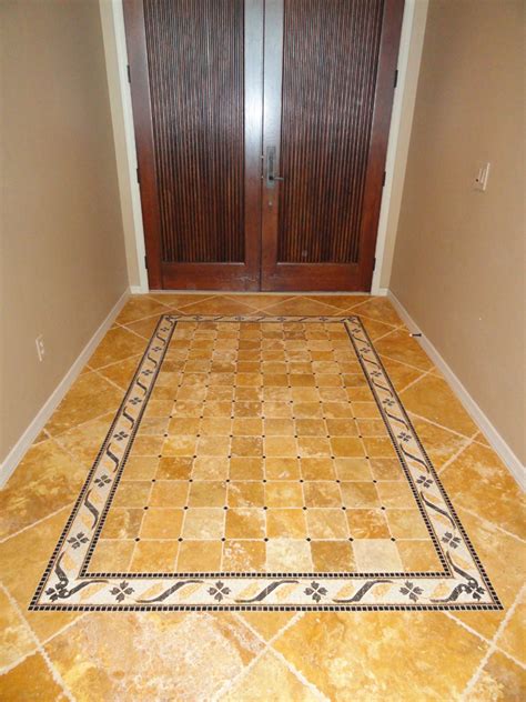 Entryway Tile Rug