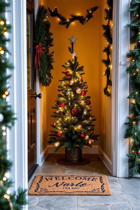 Entryway Tree Christmas