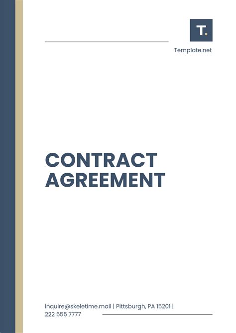 Entutoring Contract Template