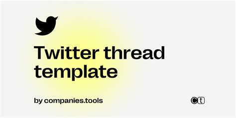 Entwitter Thread Template