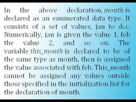 enumeration data type in c++ in hindi