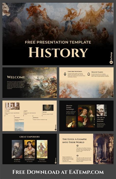 Enus History Slides Template