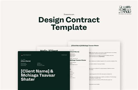 Enux Design Contract Template
