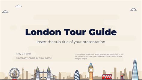 Envacation Google Slides Template