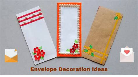 Envelope Decoration Ideas Simple