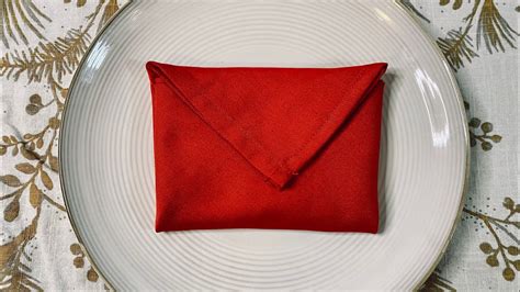 Envelope Folding Napkin
