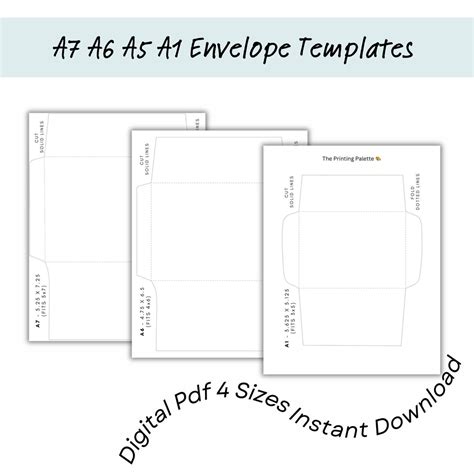 Envelopes A6 A7