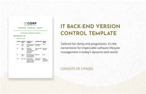 Enversion Control Template