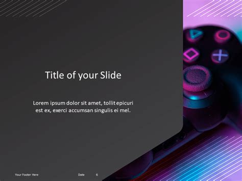 Envideo Game Slides Template