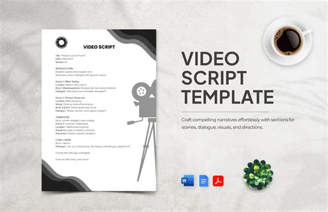 Envideo Script Template Google Docs