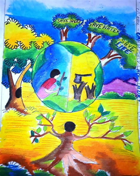 environment day drawing competition