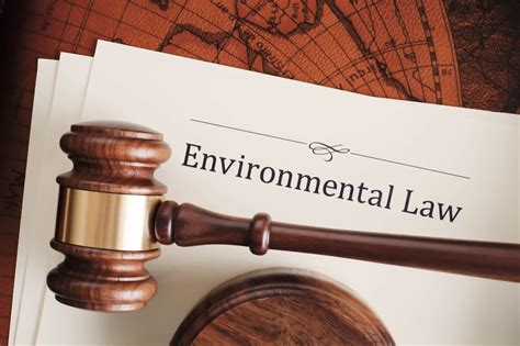 environmental law degree requirements
