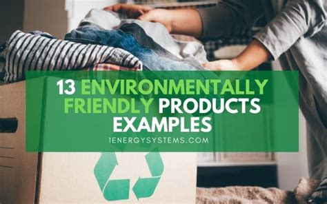 environmentally friendly examples for students