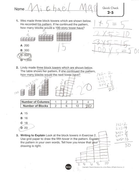 Quadratic Expressions Algebra 2 Worksheet Printable