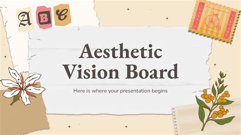 Envision Board Google Slides Template